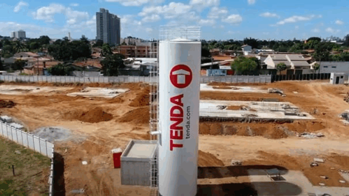 tenda construtora vagas